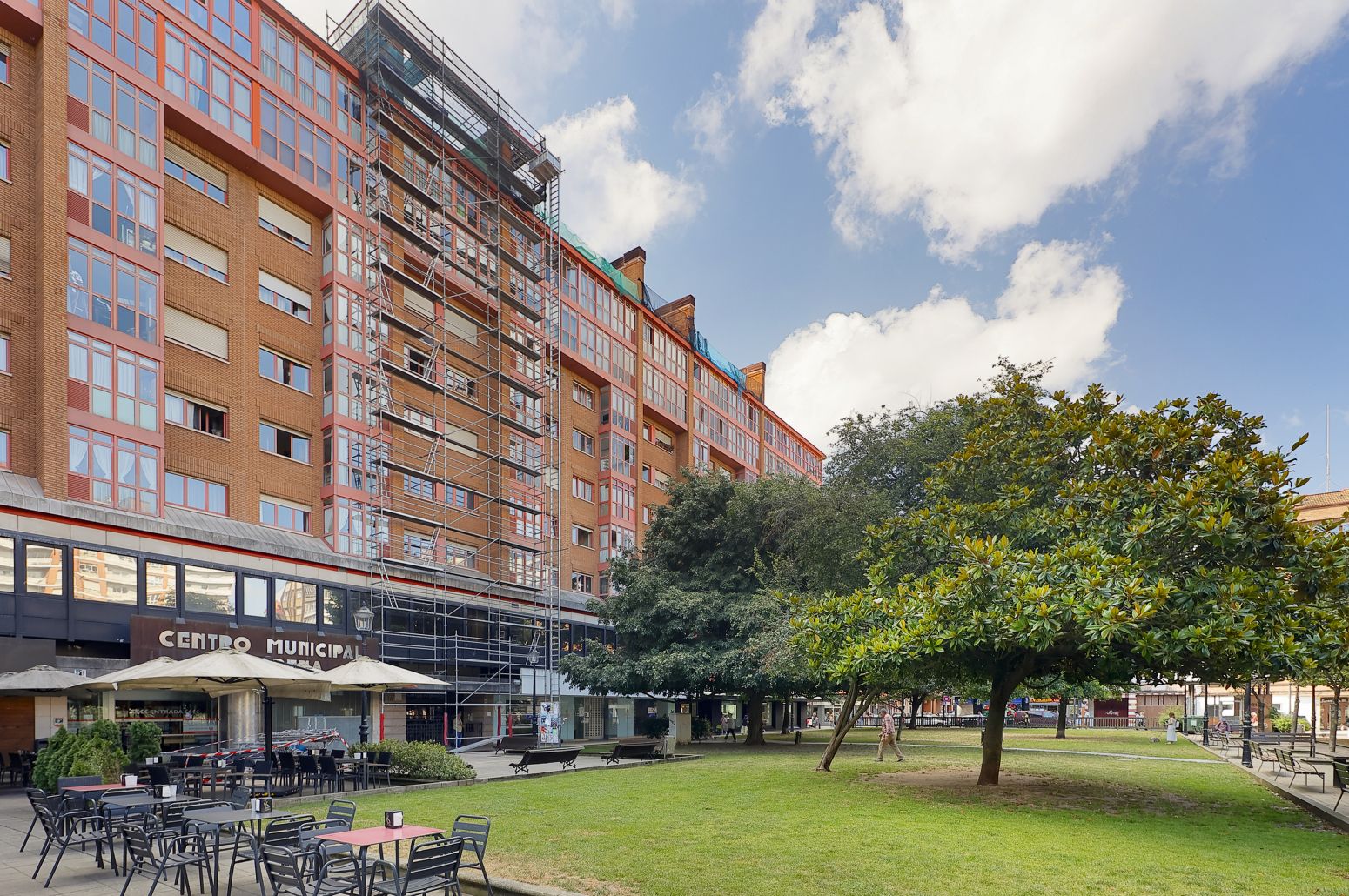 Vista exterior de Piso en venta en Gijón  con Calefacción, Parquet y Trastero