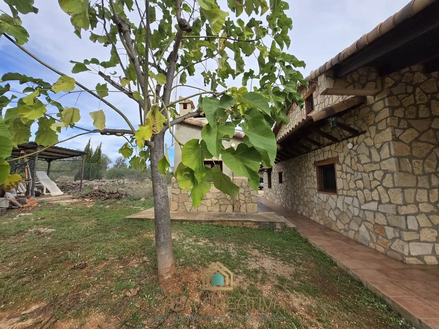 Jardín de Casa o chalet en venta en Chella con Aire acondicionado, Jardín privado y Amueblado