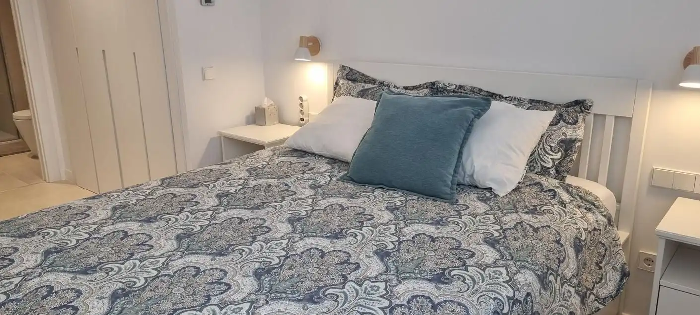 Dormitori de Apartament de lloguer en Vélez-Málaga amb Aire condicionat, Calefacció i Terrassa