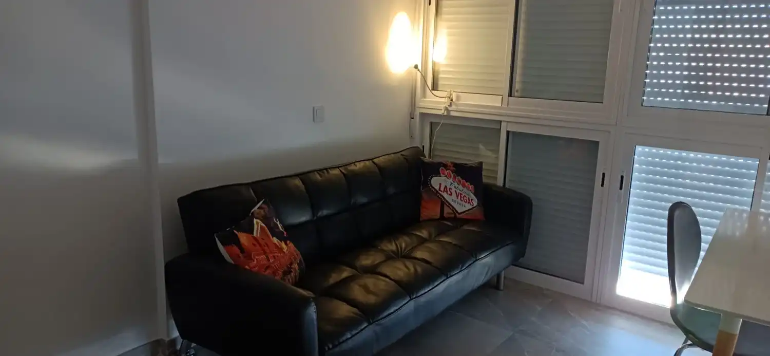 Wohnzimmer von Wohnung zur Miete in Alicante / Alacant mit Klimaanlage, Heizung und Terrasse