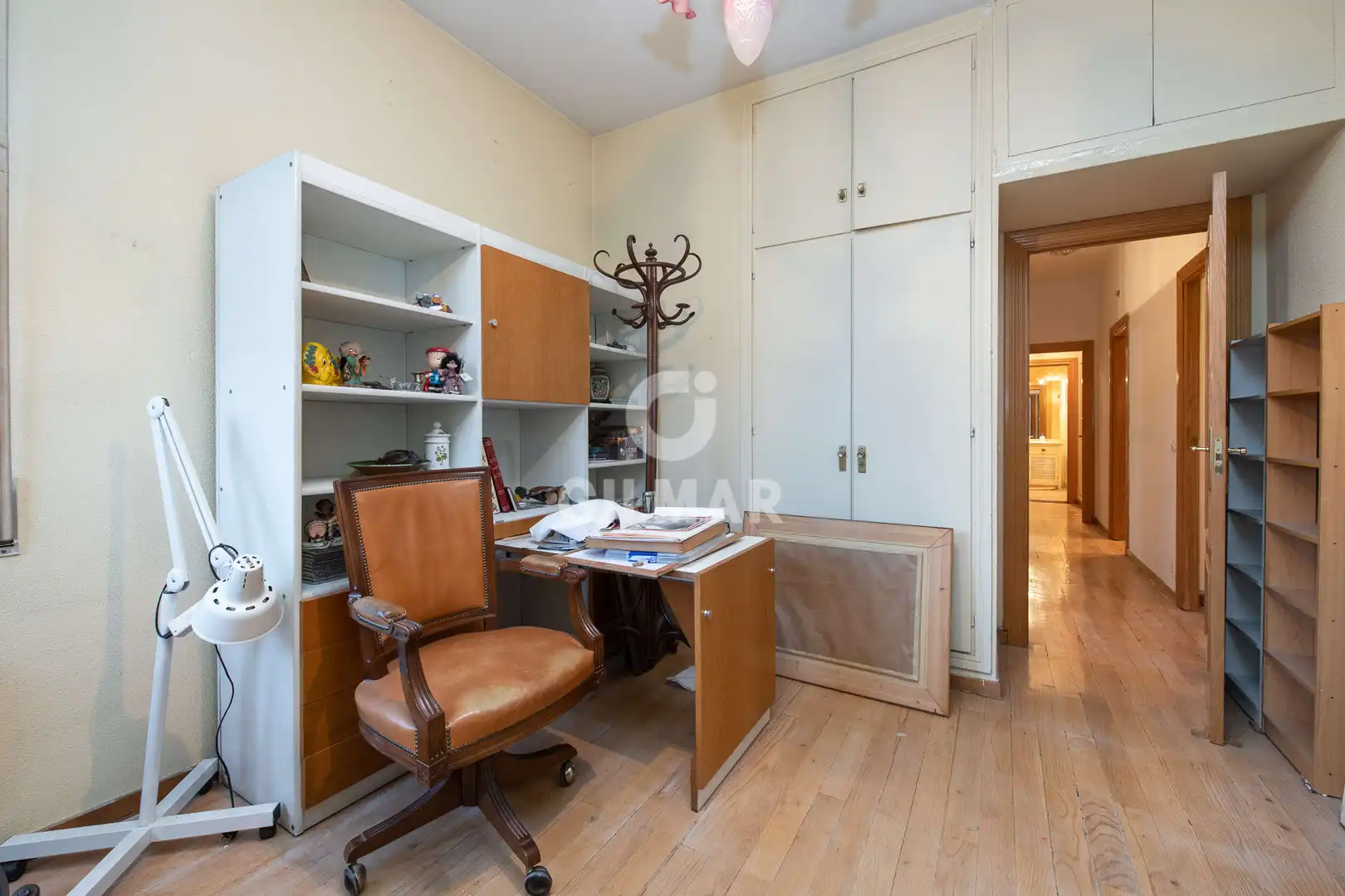 Schlafzimmer von Wohnung zum Verkauf in Madrid mit Heizung, Privatgarten und Abstellraum
