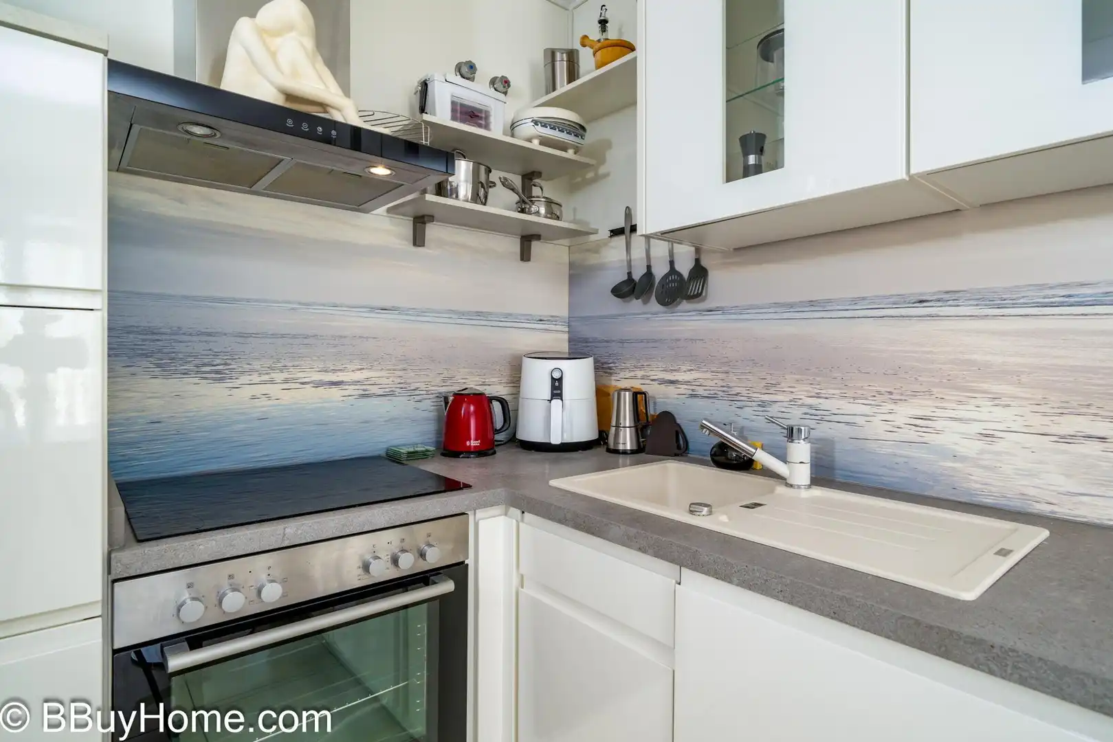 Cocina de Apartamento de alquiler en Mogán con Aire acondicionado, Terraza y Amueblado