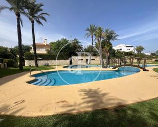 Swimming pool of Flat to rent in Jávea / Xàbia  with Air Conditioner, Heating and Private garden