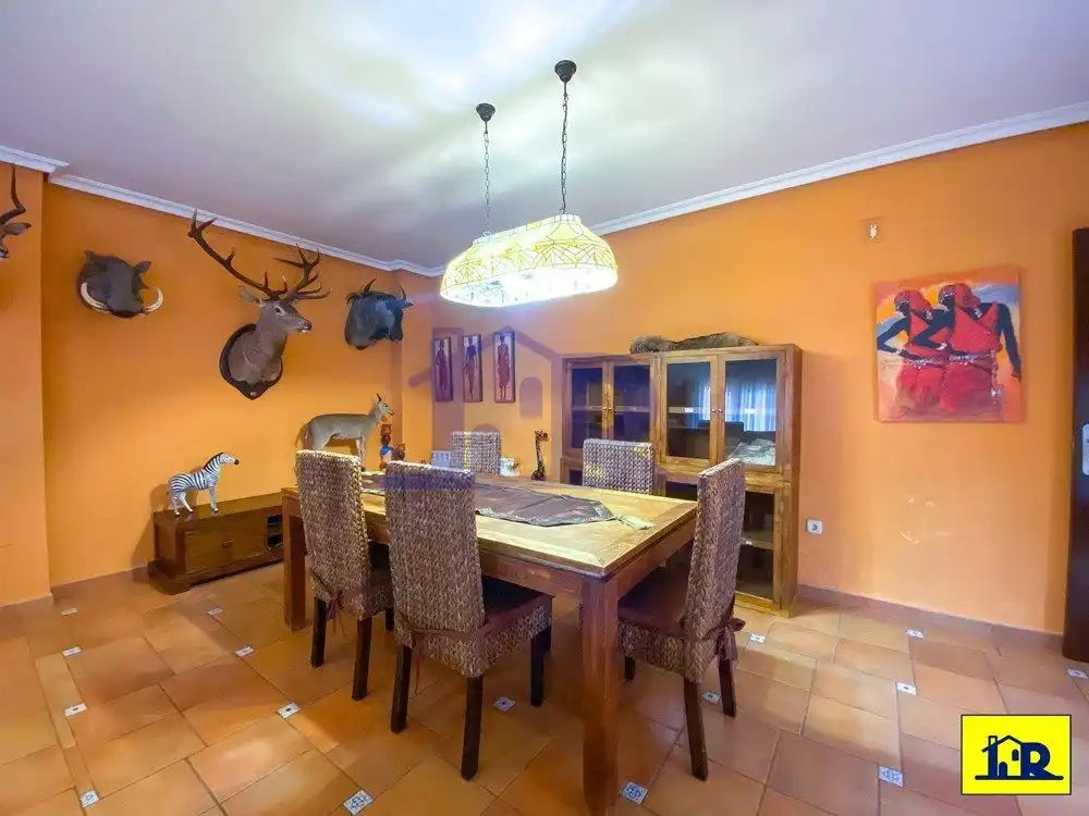 Dining room of Houses for sale in Arcas del Villar  with Air Conditioner, Heating and Terrace
