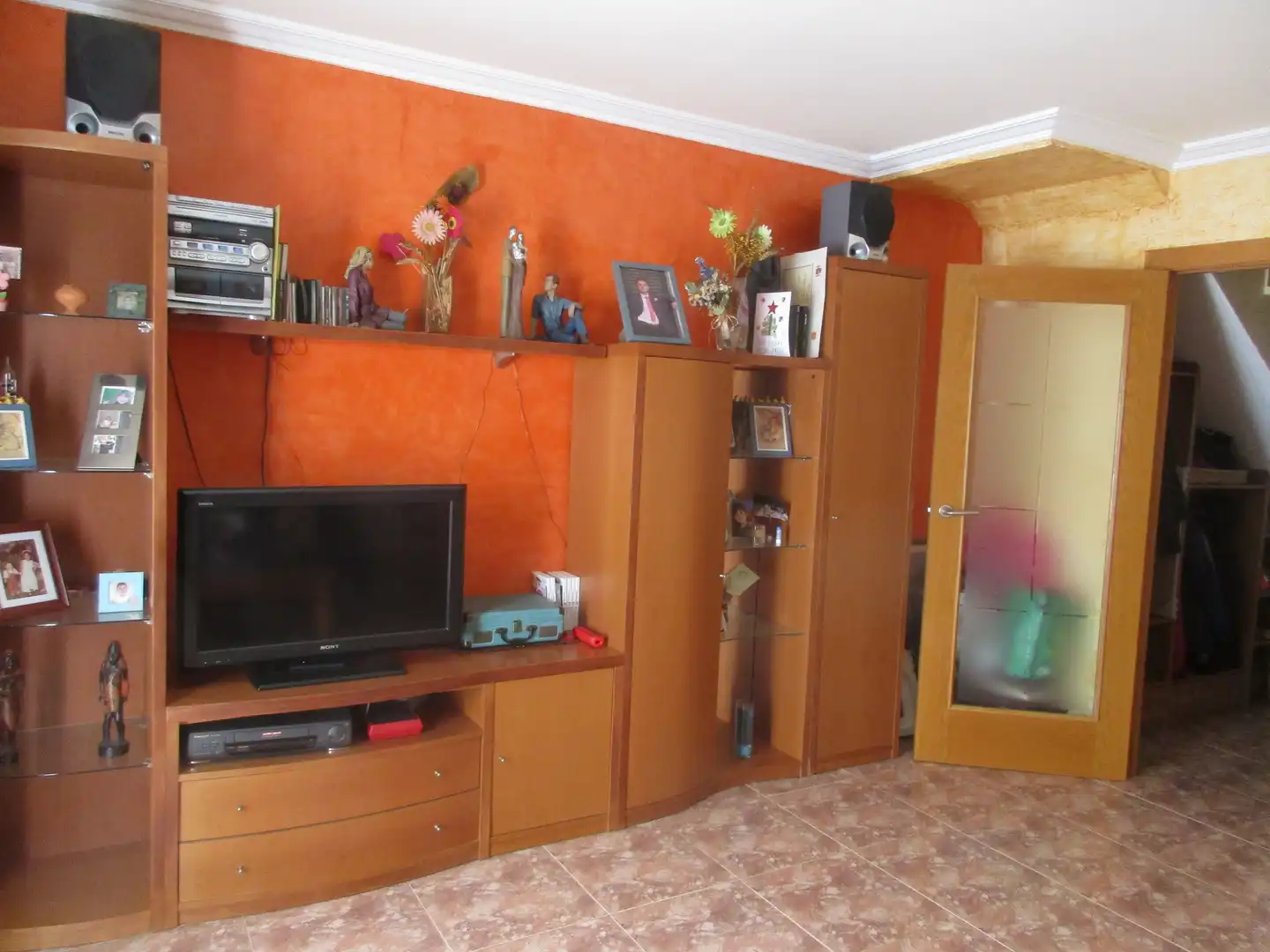 Sala d'estar de Casa adosada en venda en Reus amb Aire condicionat, Calefacció i Jardí privat
