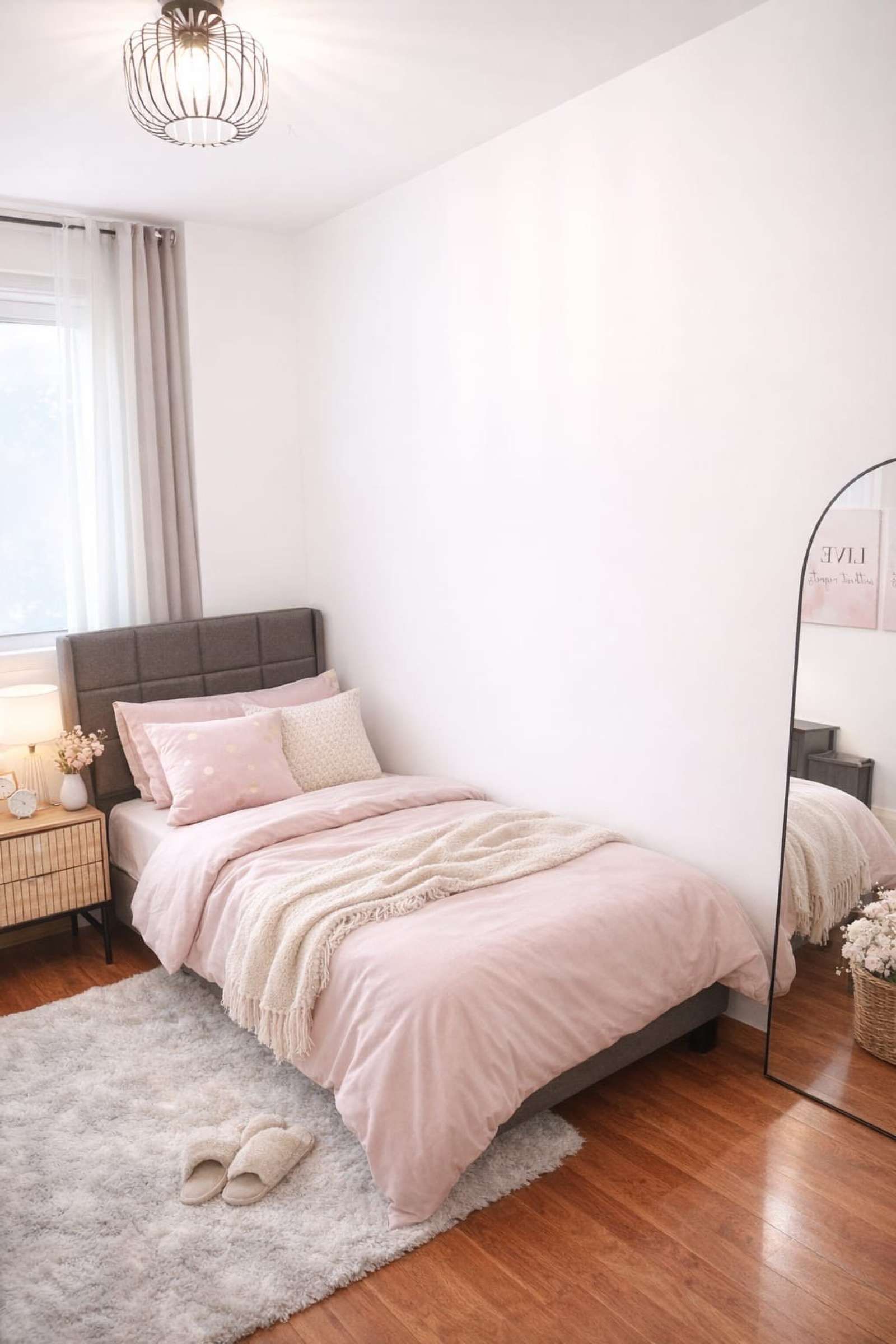 Bedroom of Flat to share in  Barcelona Capital  with Air Conditioner, Heating and Terrace