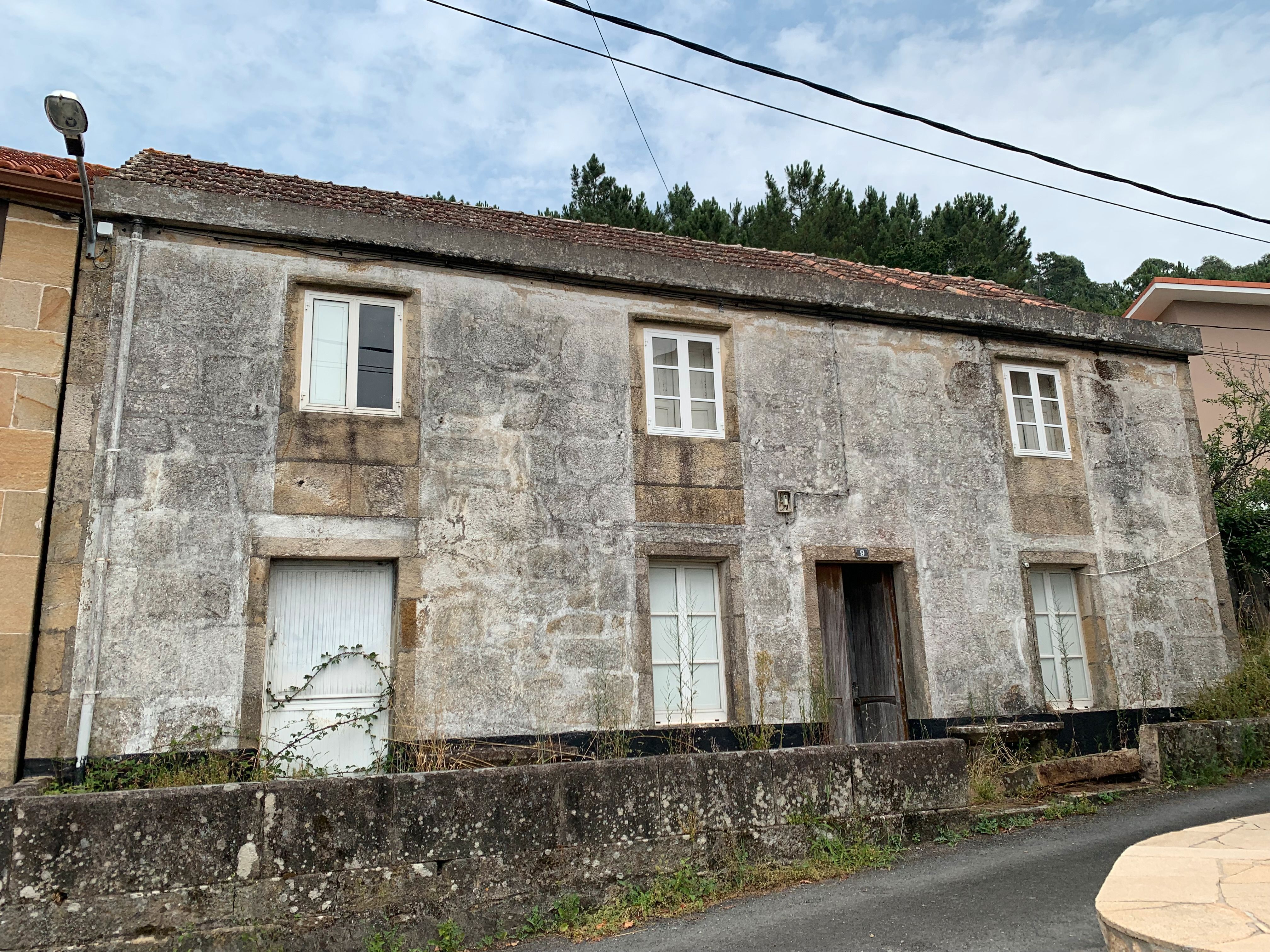 Vista exterior de Casa o xalet en venda en Muros