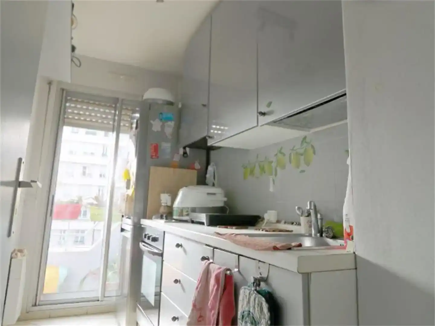Kitchen of Flat for sale in Cuenca  with Private garden and Furnished