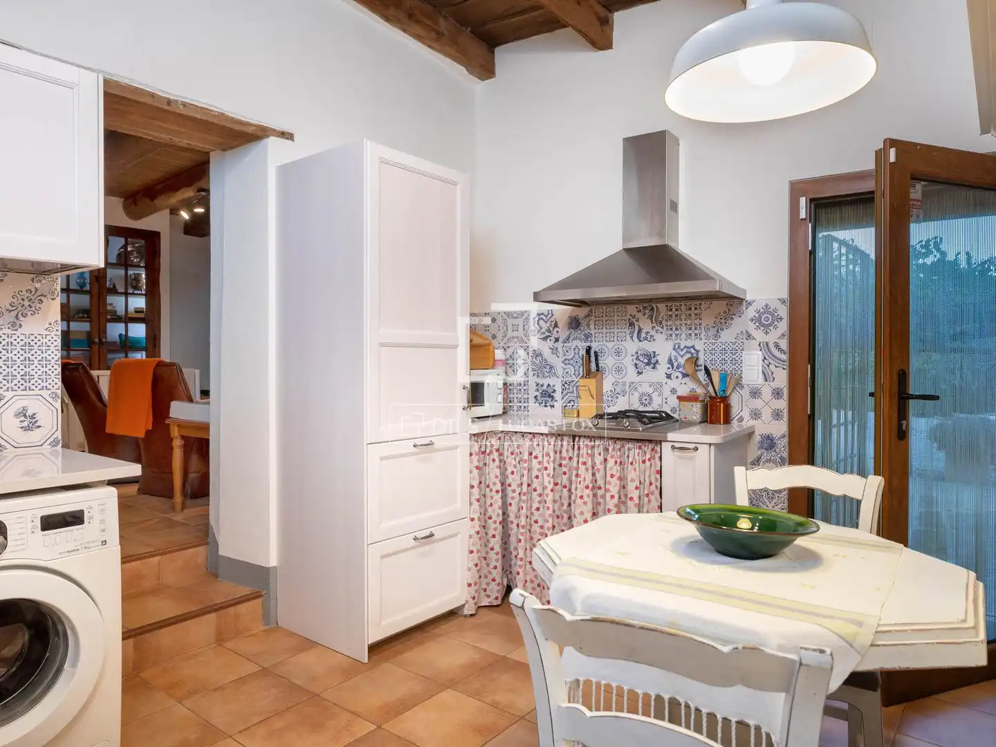 Cocina de Finca rústica en venta en Arbúcies con Aire acondicionado, Calefacción y Jardín privado
