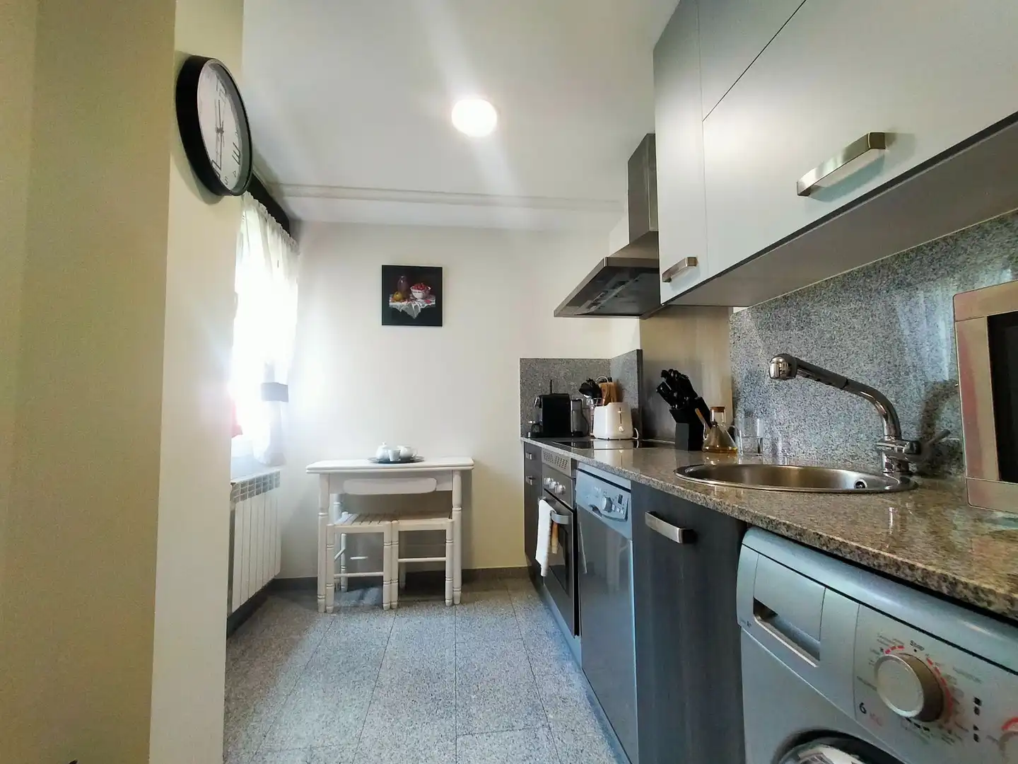 Kitchen of Flat for sale in Pravia  with Heating, Terrace and Furnished