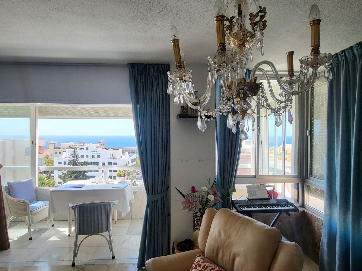 Dining room of Apartment for sale in Marbella  with Terrace, Swimming Pool and Furnished