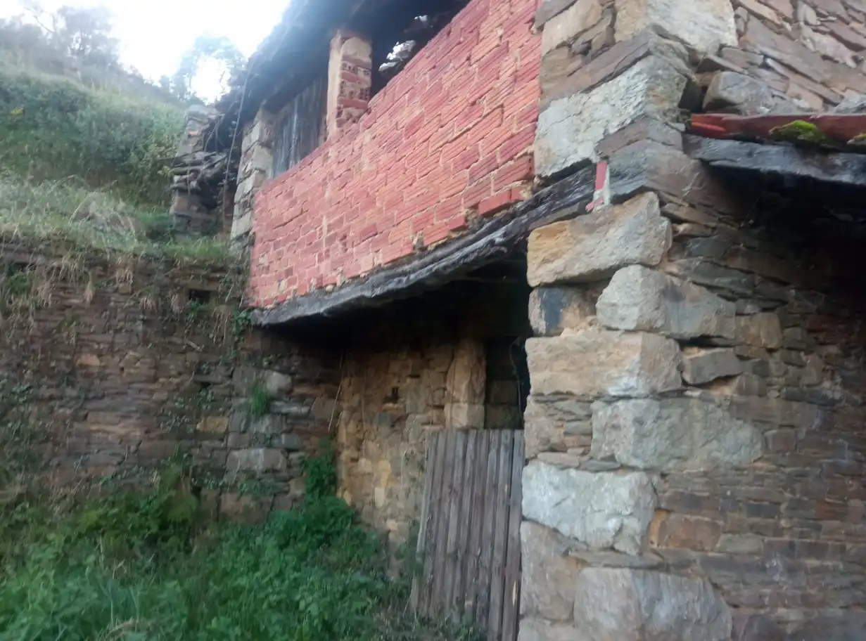 Vista exterior de Finca rústica en venda en Cudillero amb Jardí privat