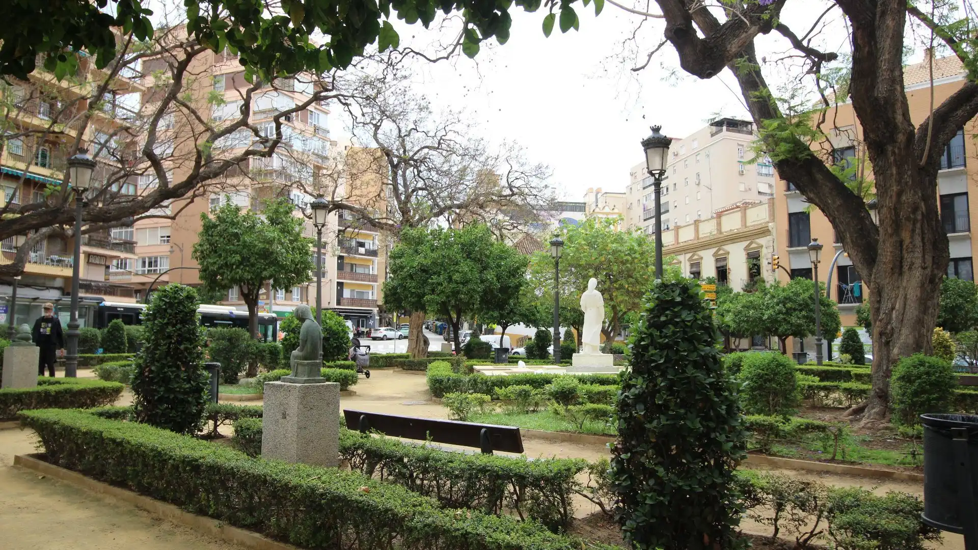 Außenansicht von Wohnung zum Verkauf in Málaga Capital mit Klimaanlage, Heizung und Möbliert