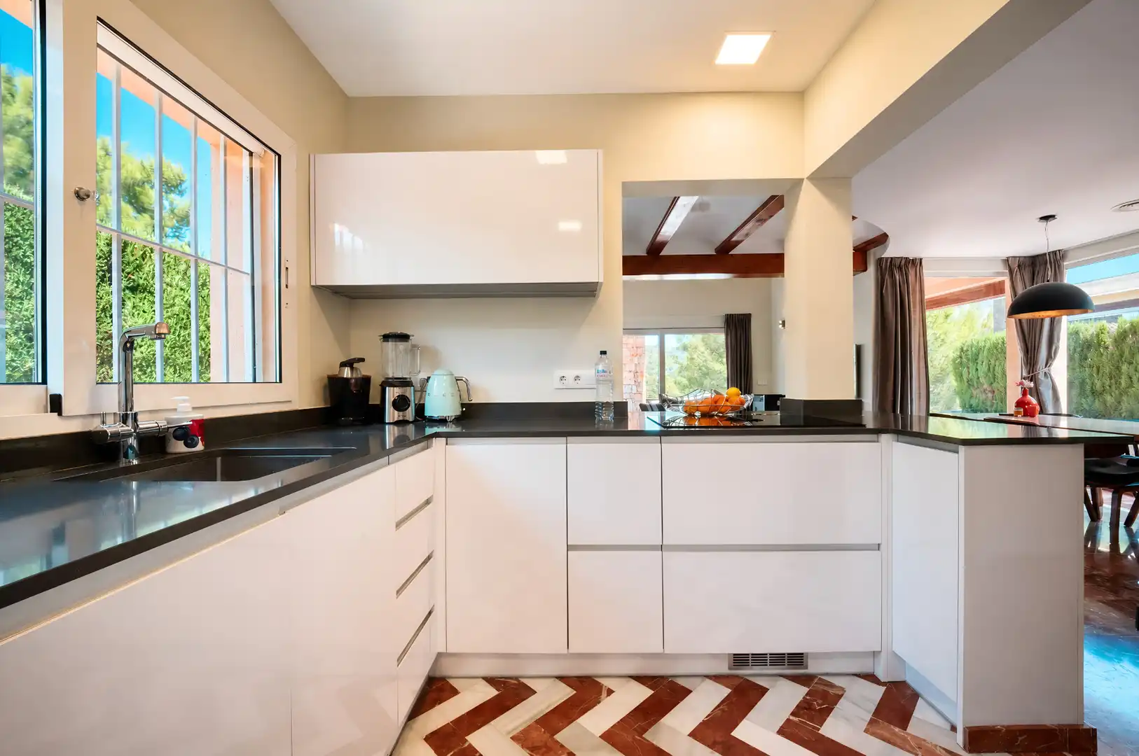 Kitchen of Houses for sale in Pedreguer  with Air Conditioner, Heating and Private garden