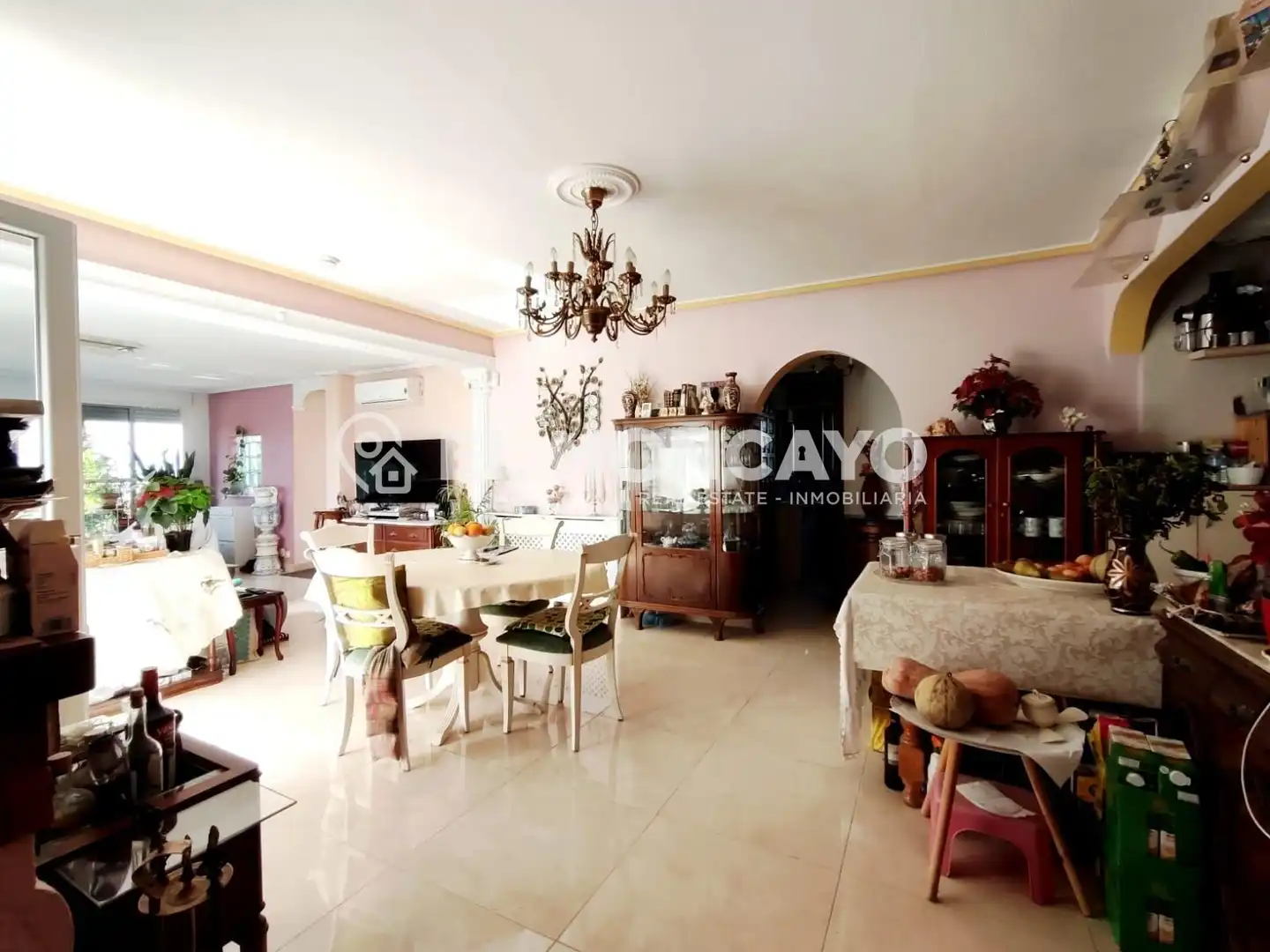 Sala d'estar de Casa o xalet en venda en Rojales amb Aire condicionat, Calefacció i Jardí privat