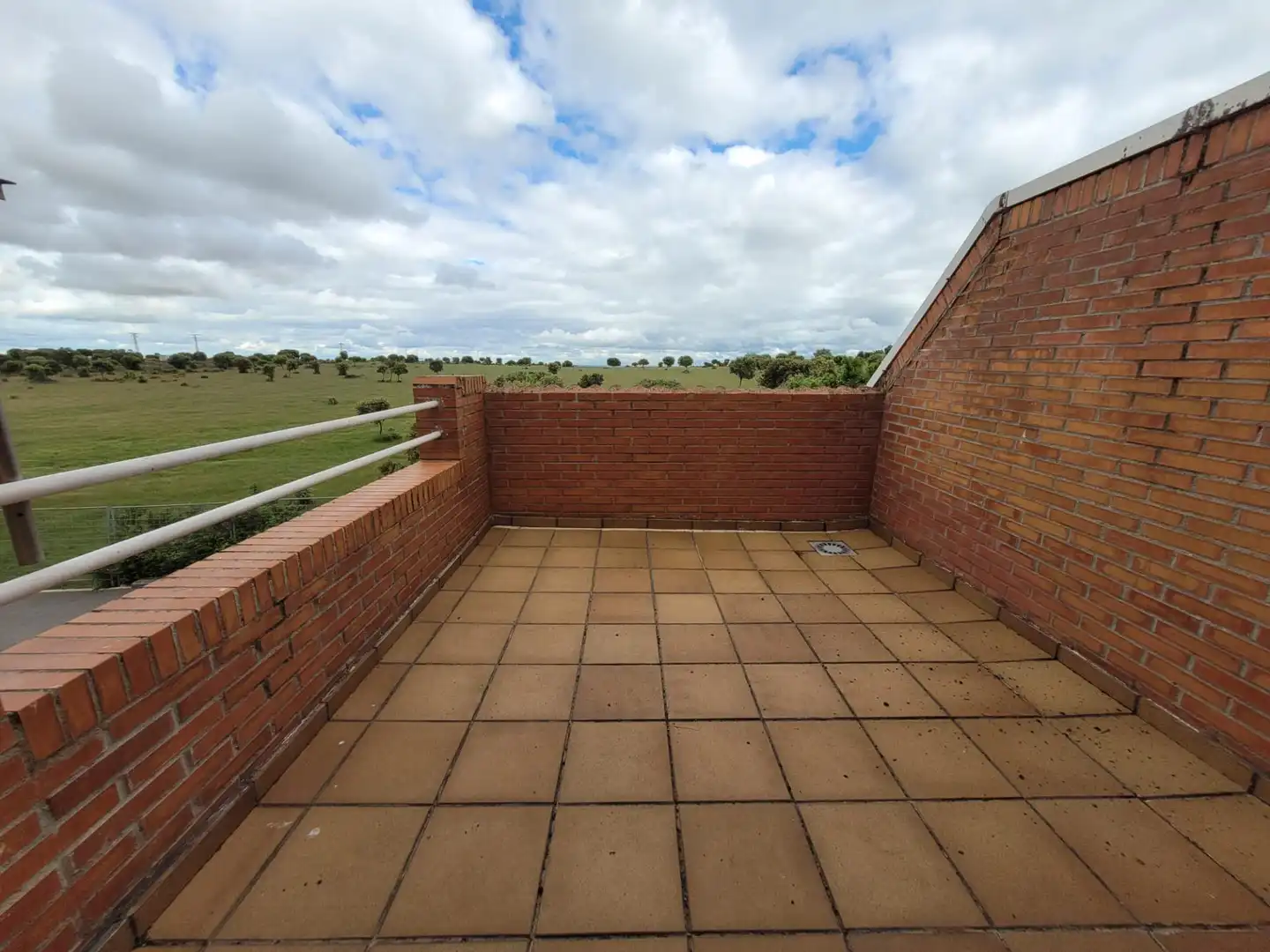 Terrassa de Casa adosada en venda en Carrascal de Barregas amb Calefacció, Jardí privat i Parquet