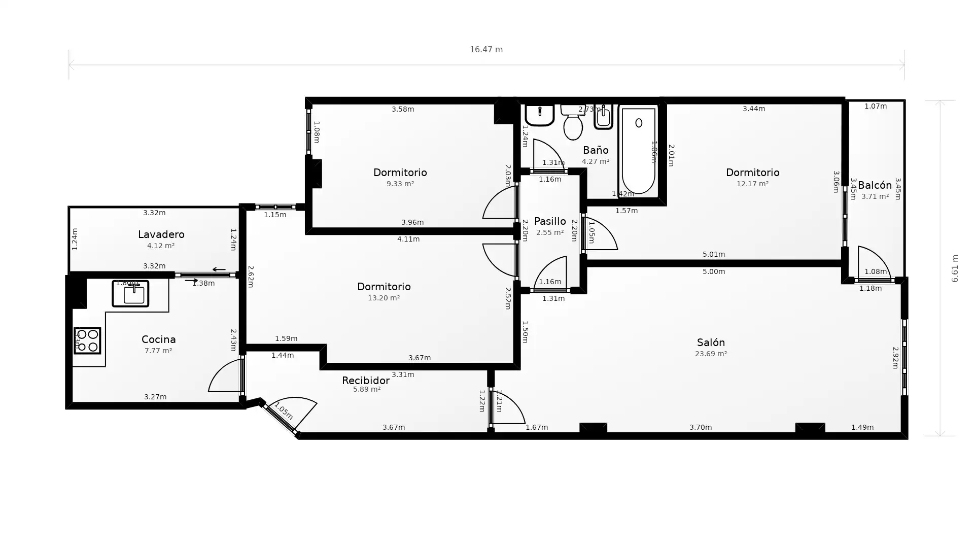 Apartamento con terraza en venta en Calle Brasil 1, imagen 27