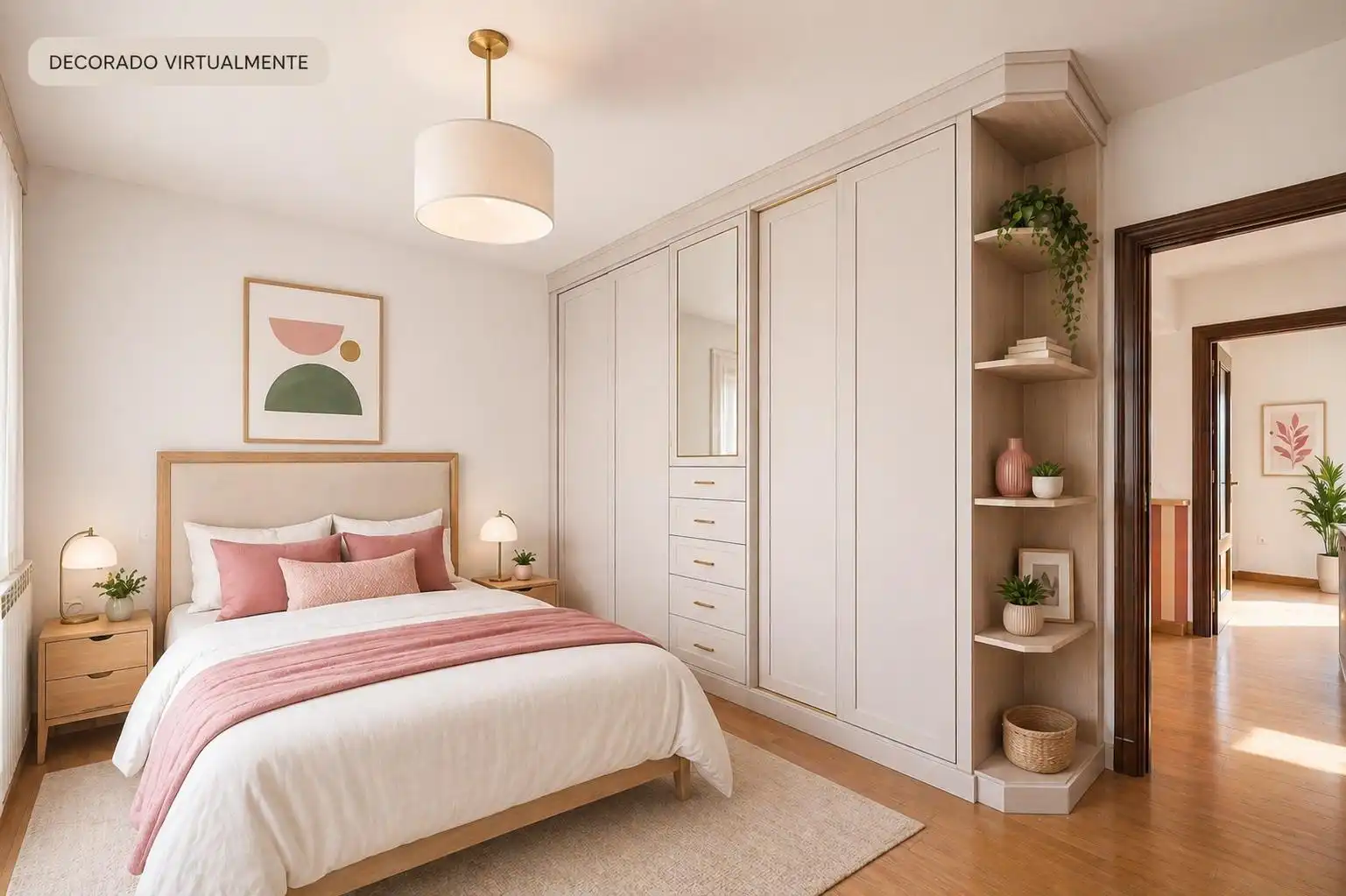 Habitación de Casa adosada en venta en Ogíjares con Calefacción, Amueblado y Balcón