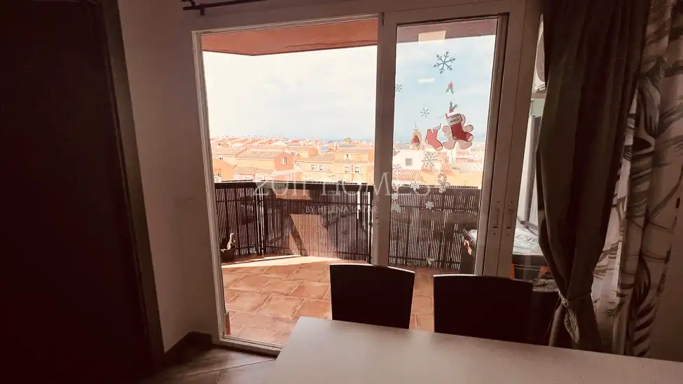 Balcony of Flat for sale in Málaga  with Air Conditioner, Private garden and Balcony