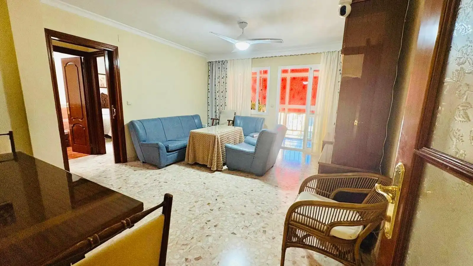Sala de estar de Piso en venta en Málaga con Aire acondicionado y Terraza