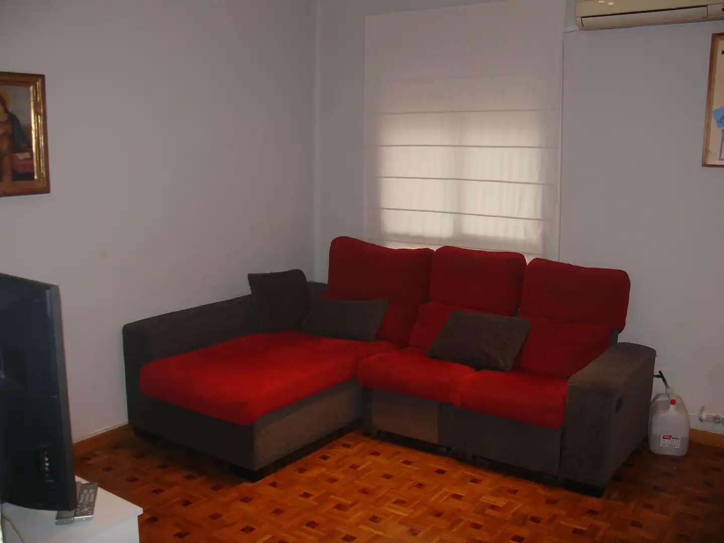 Sala d'estar de Pis en venda en Valencia amb Aire condicionat, Jardí privat i Moblat