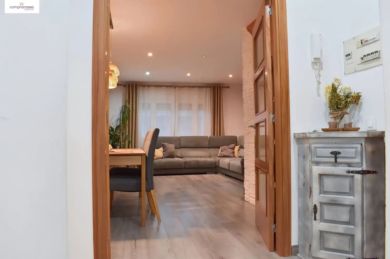 Sala d'estar de Pis en venda en Roses amb Calefacció i Terrassa