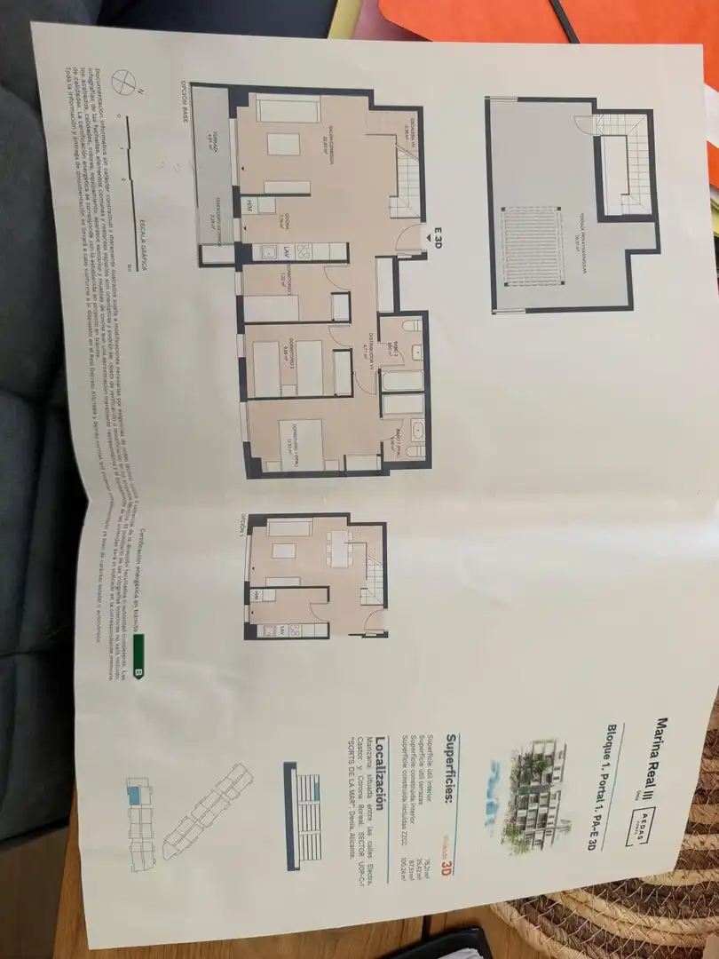 Attique avec piscine à vendre à El Montgó, imagen 36