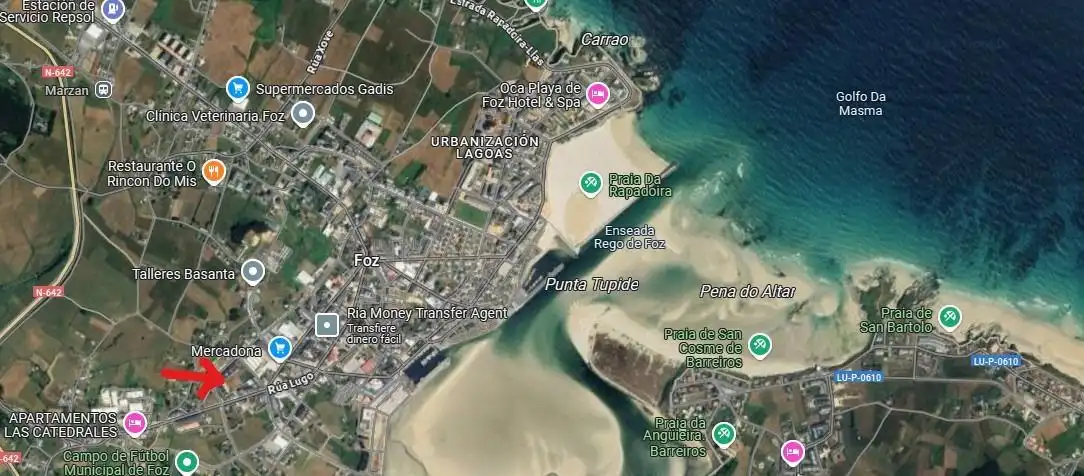 Exterior view of Apartments for sale in Foz