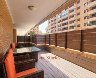 Terrace of Flat to rent in Alboraya  with Air Conditioner, Terrace and Balcony