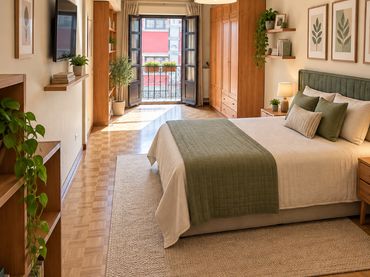 Piso con balcón en venta en Calle Rosal 34