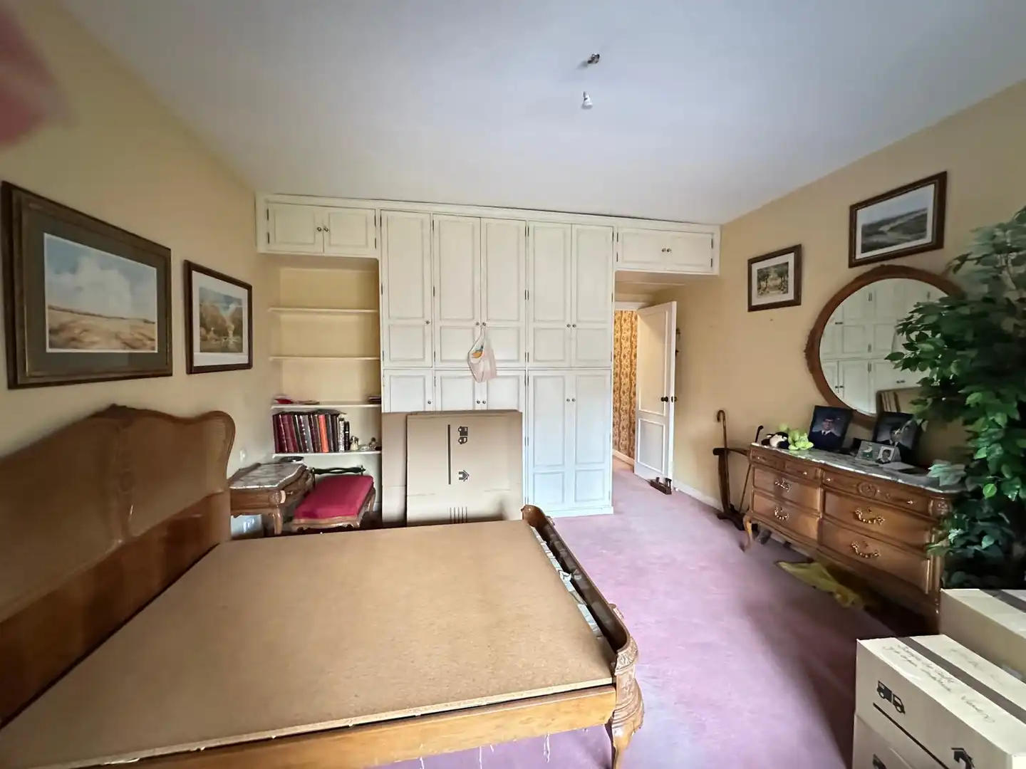 Bedroom of Flat for sale in Madrid  with Parquet flooring, Terrace and Storage room