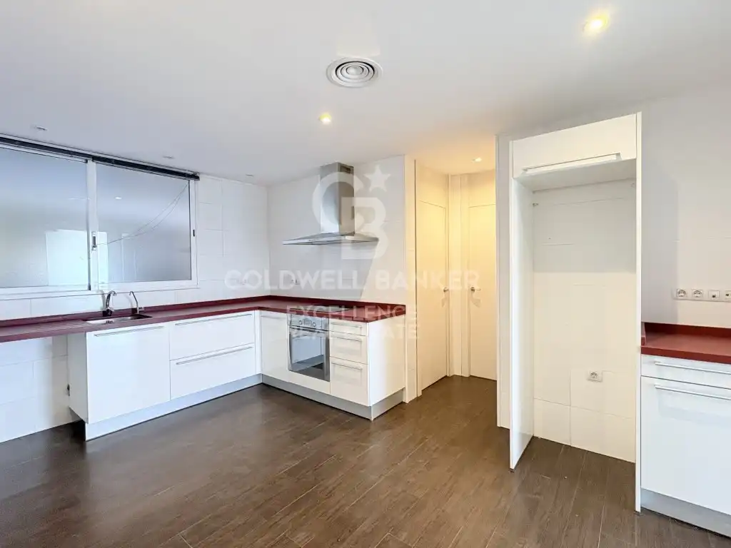 Cocina de Piso de alquiler en Valencia con Terraza