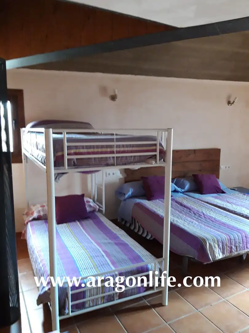 Habitación de Casa o chalet en venta en Nonaspe con Aire acondicionado, Amueblado y Horno