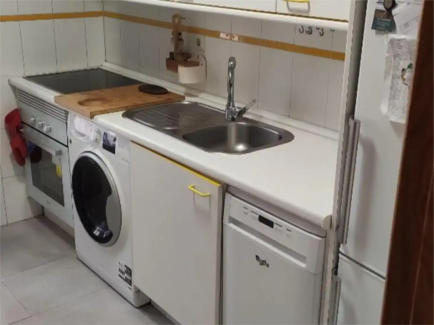 Cuina de Pis en venda en Galapagar amb Aire condicionat, Jardí privat i Parquet