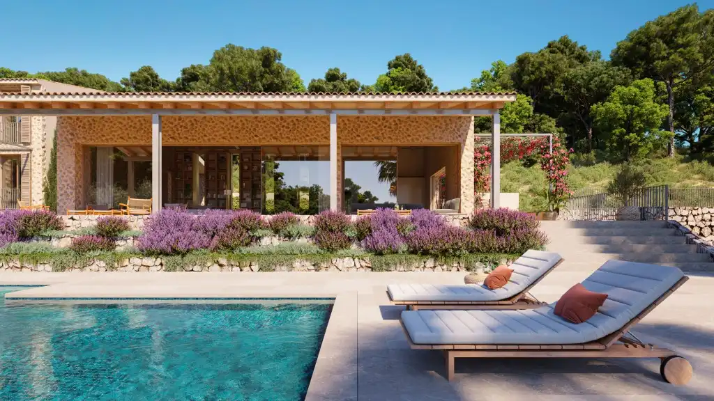 Country house with pool for sale in Bunyola
