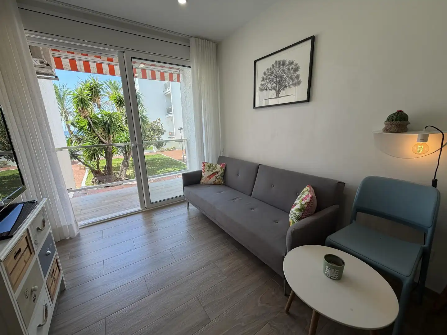 Wohnzimmer von Wohnungen zum Verkauf in El Vendrell mit Klimaanlage, Heizung und Terrasse