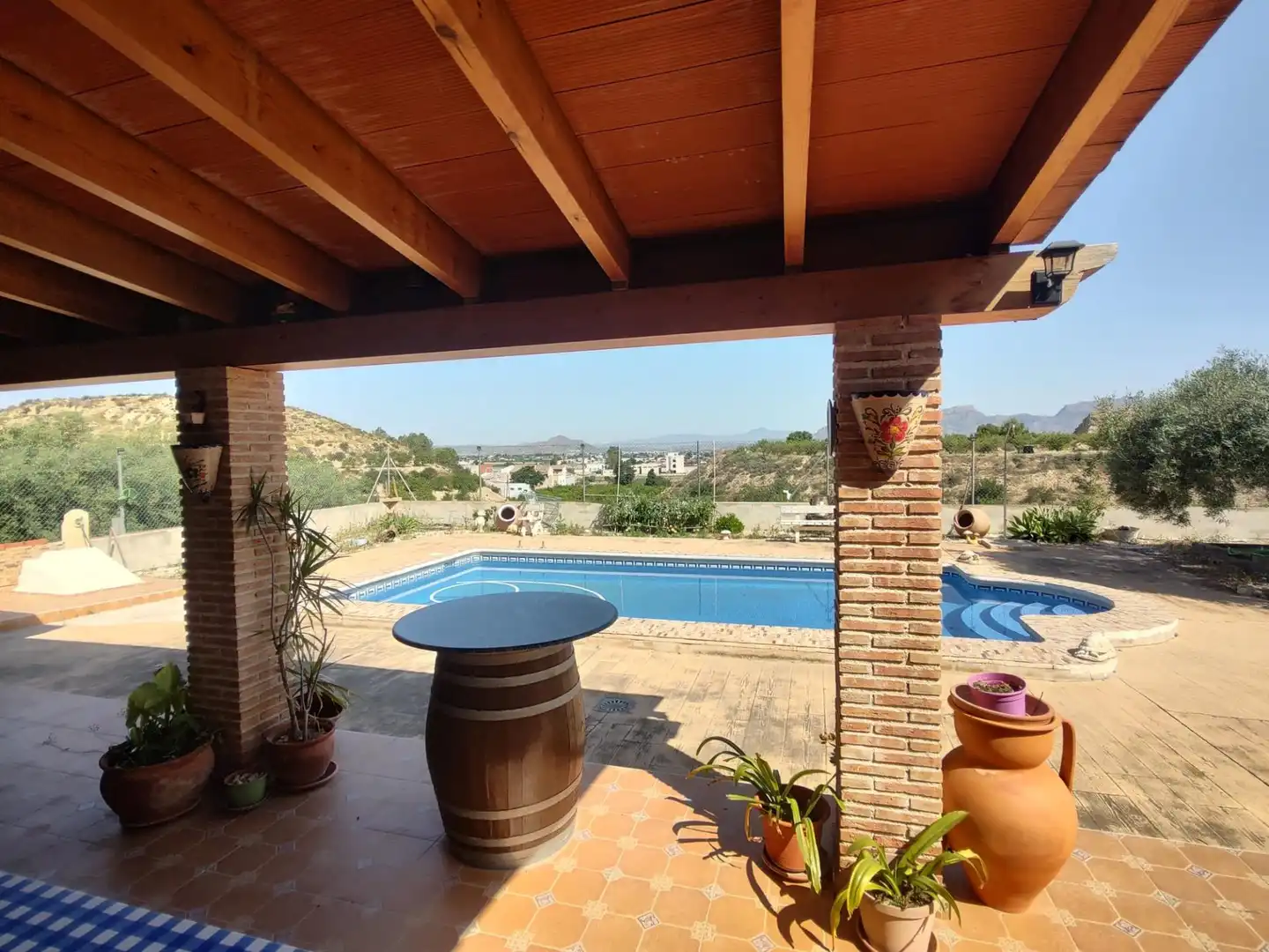 Terrassa de Casa o xalet en venda en Beniel amb Aire condicionat, Jardí privat i Terrassa