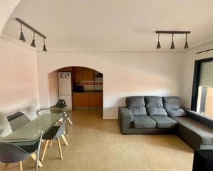 Sala d'estar de Pis de lloguer en Orihuela amb Aire condicionat, Terrassa i Moblat