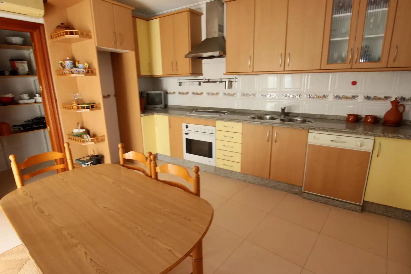 Cocina de Casa o chalet en venta en Montijo con Aire acondicionado, Calefacción y Terraza