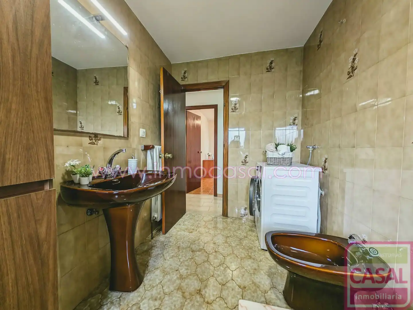Baño de Casa o chalet en venta en Morcín con Calefacción, Terraza y Trastero