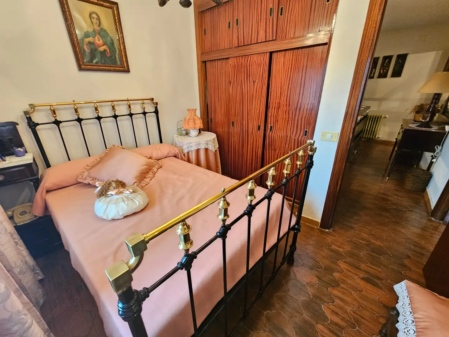 Schlafzimmer von Haus oder Chalet zum Verkauf in Cabanillas de la Sierra mit Heizung, Privatgarten und Terrasse