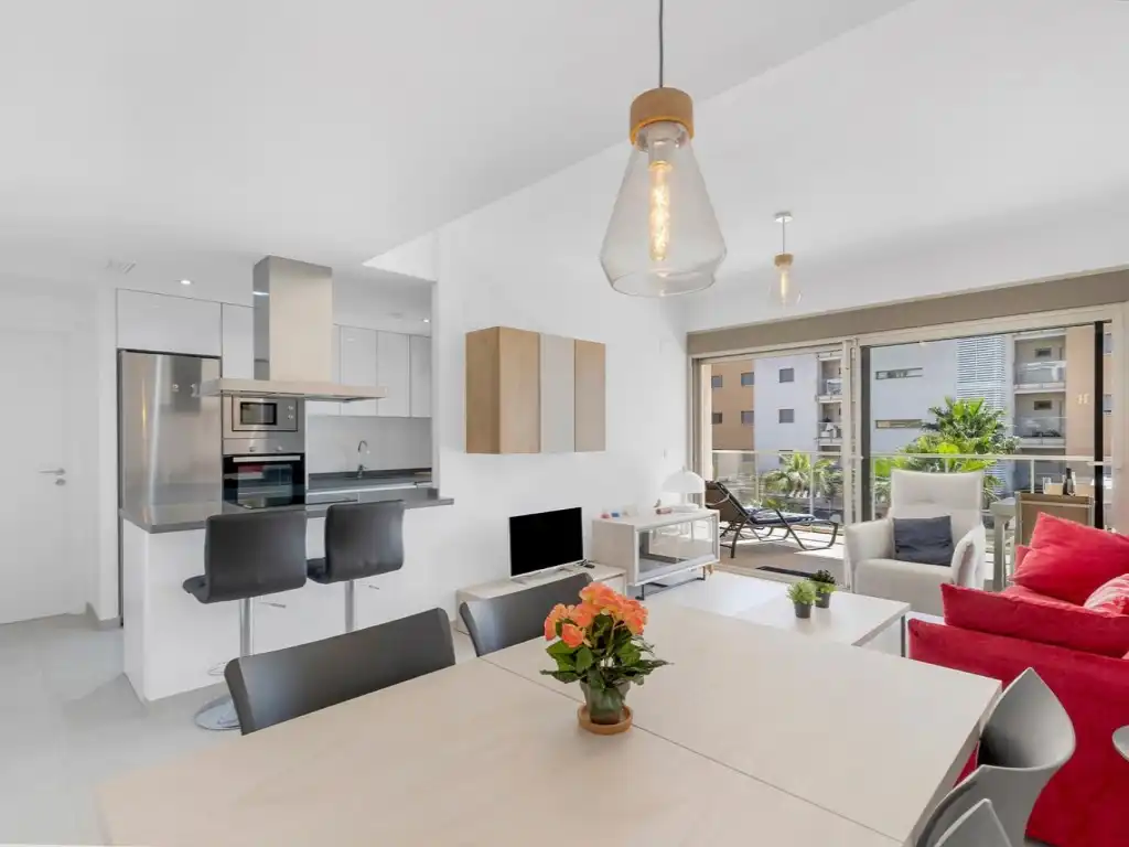Sala de estar de Apartamento en venta en Orihuela con Aire acondicionado, Terraza y Piscina