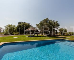 Swimming pool of Country house for sale in El Puig de Santa Maria  with Air Conditioner, Heating and Private garden