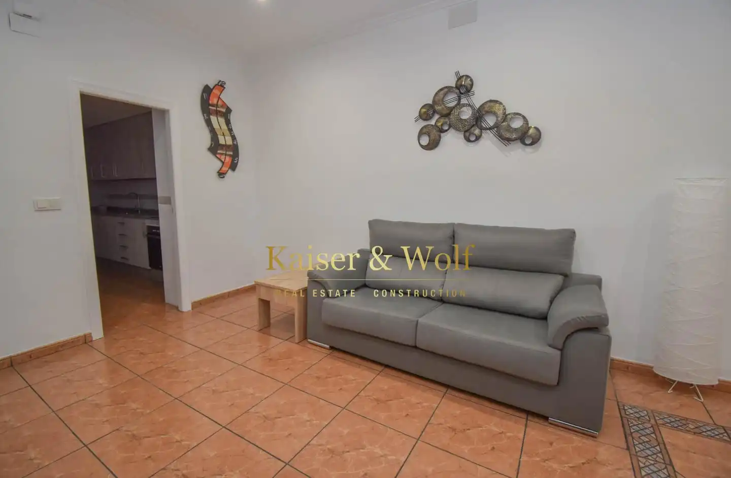 Sala de estar de Casa o chalet de alquiler en Santa Pola con Aire acondicionado y Terraza