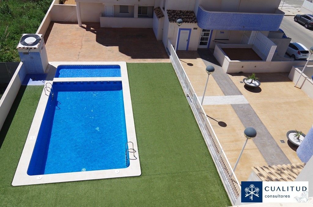 Piscina de Apartament de lloguer en Moncofa amb Aire condicionat, Terrassa i Piscina comunitària
