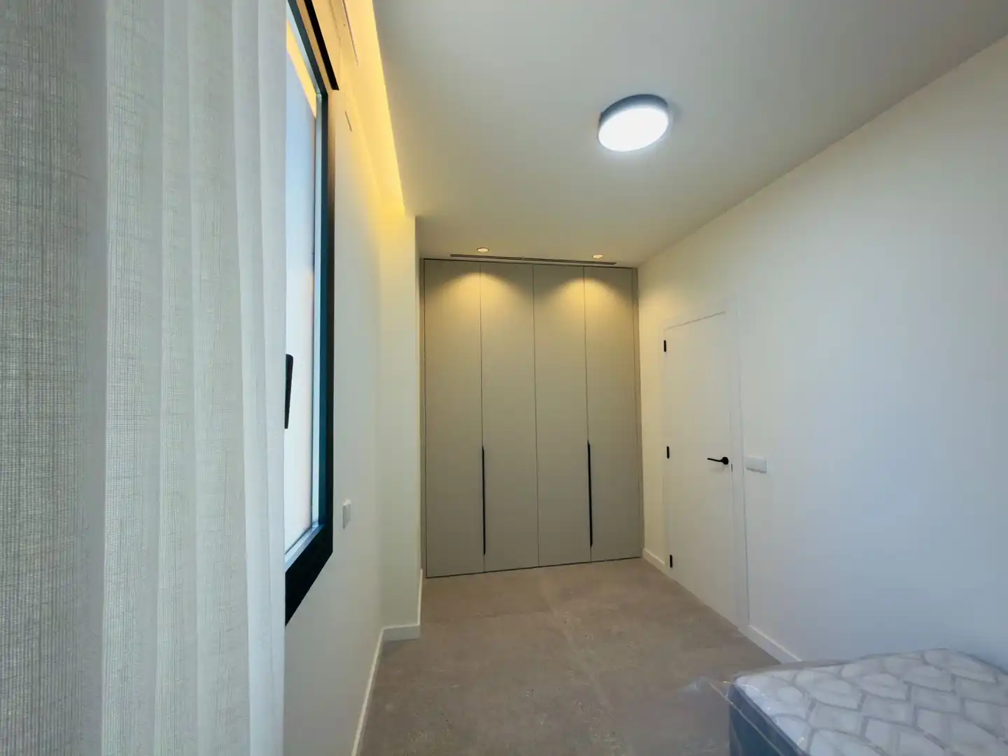 Schlafzimmer von Wohnung zur Miete in Bonrepòs i Mirambell mit Klimaanlage, Heizung und Möbliert