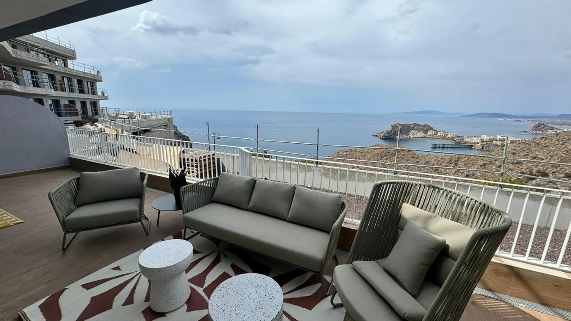 Terraza de Apartamento en venta en Águilas con Aire acondicionado, Terraza y Piscina