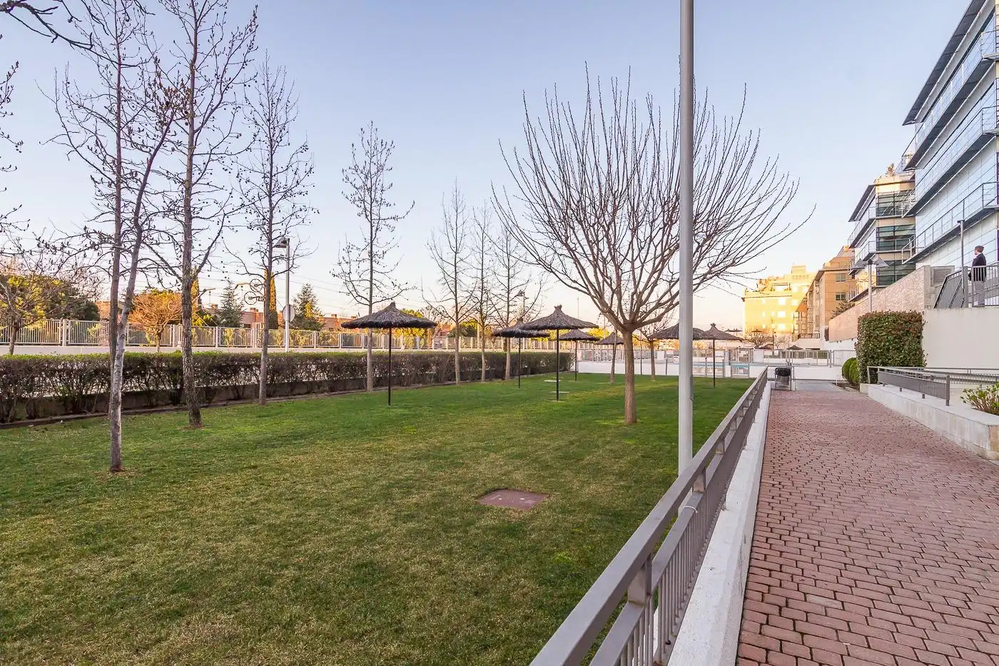 Terraza de Piso en venta en Madrid con Aire acondicionado, Calefacción y Jardín privado