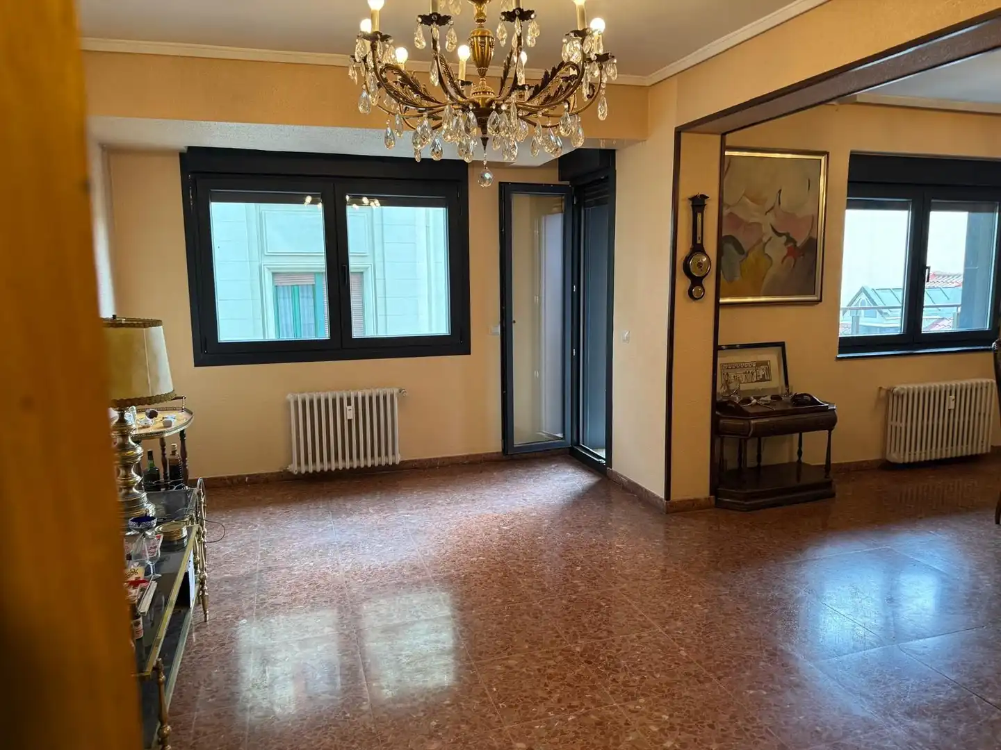 Living room of Flat for sale in Valladolid  with Heating, Terrace and Storage room