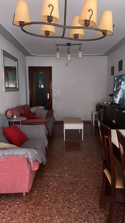 Sala d'estar de Pis en venda en L'Alcúdia de Crespins amb Internet